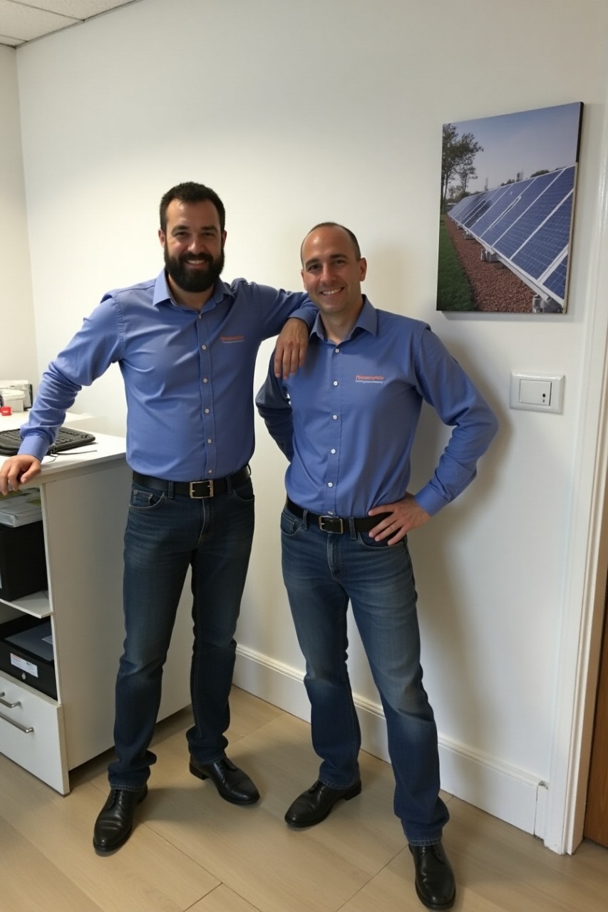 Sunrise Solar Power team at work